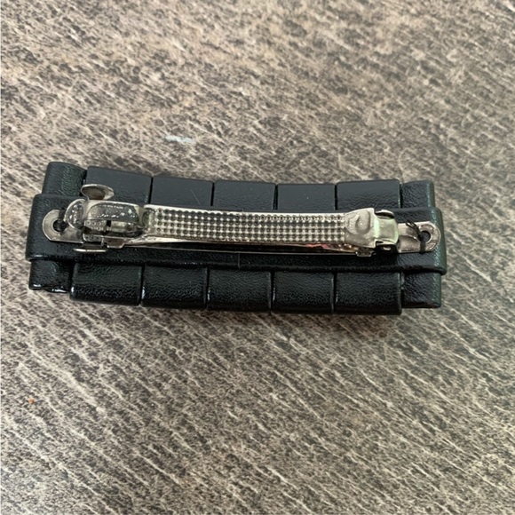 NWT Free people, rectangle Black Barrette - Picture 4 of 5